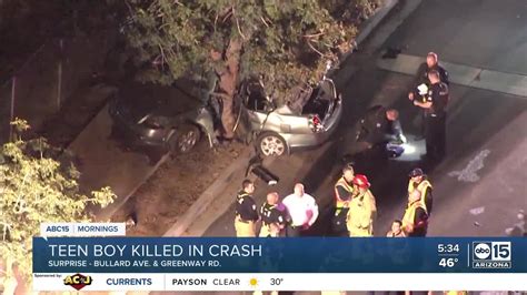 surprise, az accident today|Multiple people injured after two.